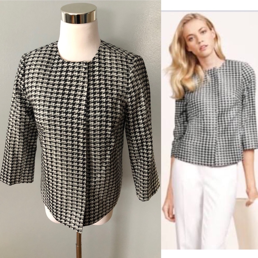 The Limited Scandal Collection houndstooth blazer